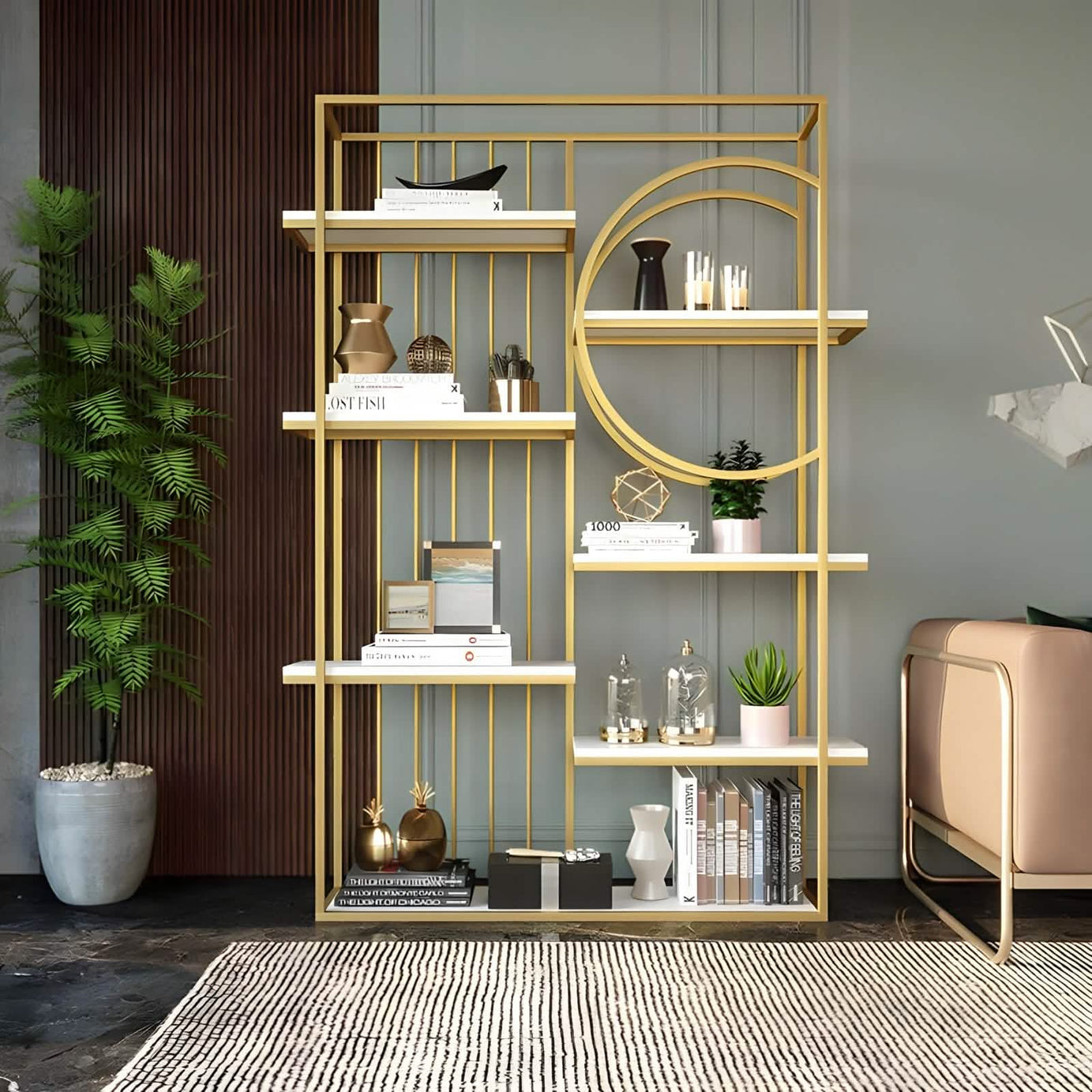 Metal Shelving Unit - RON207