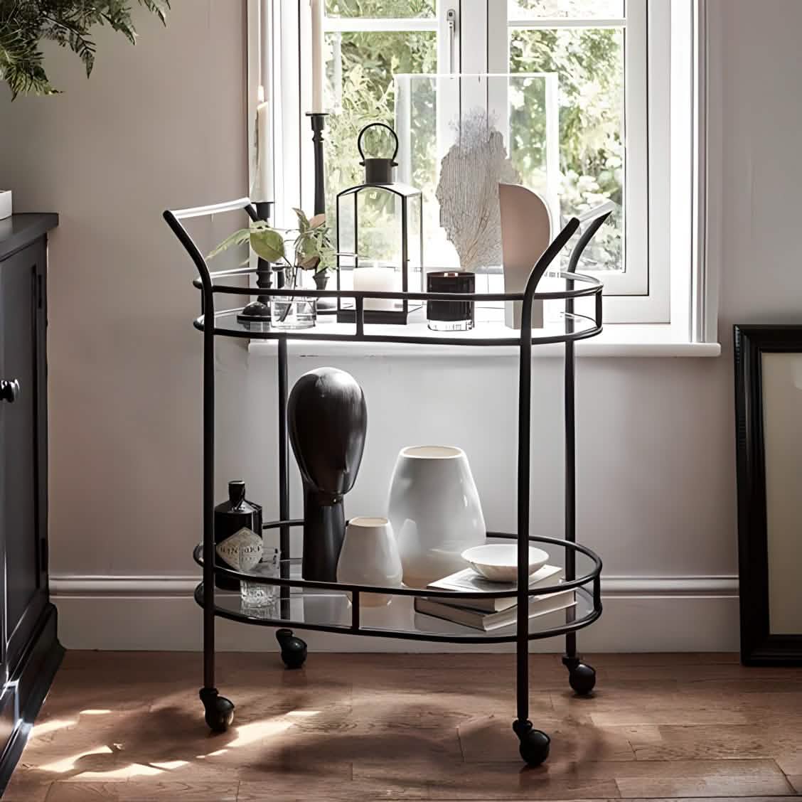 Metal serving table - RON224 