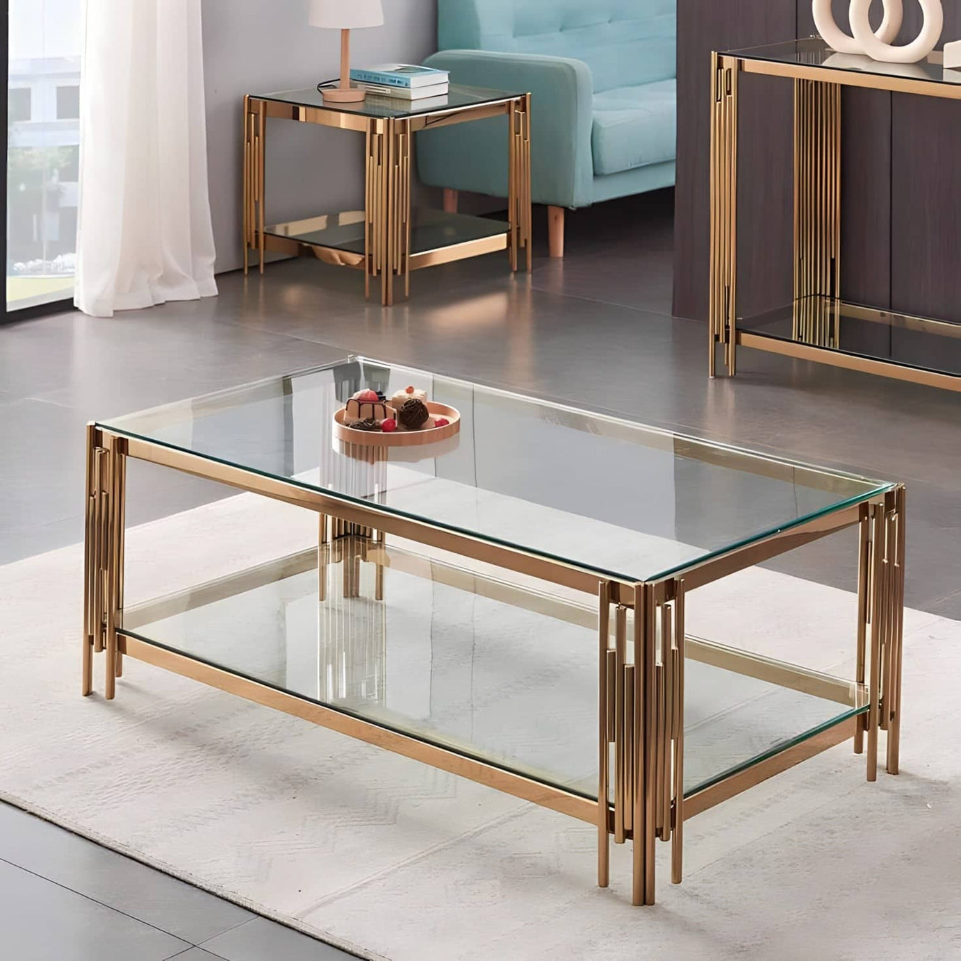 Metal Coffee Table - TIK51 