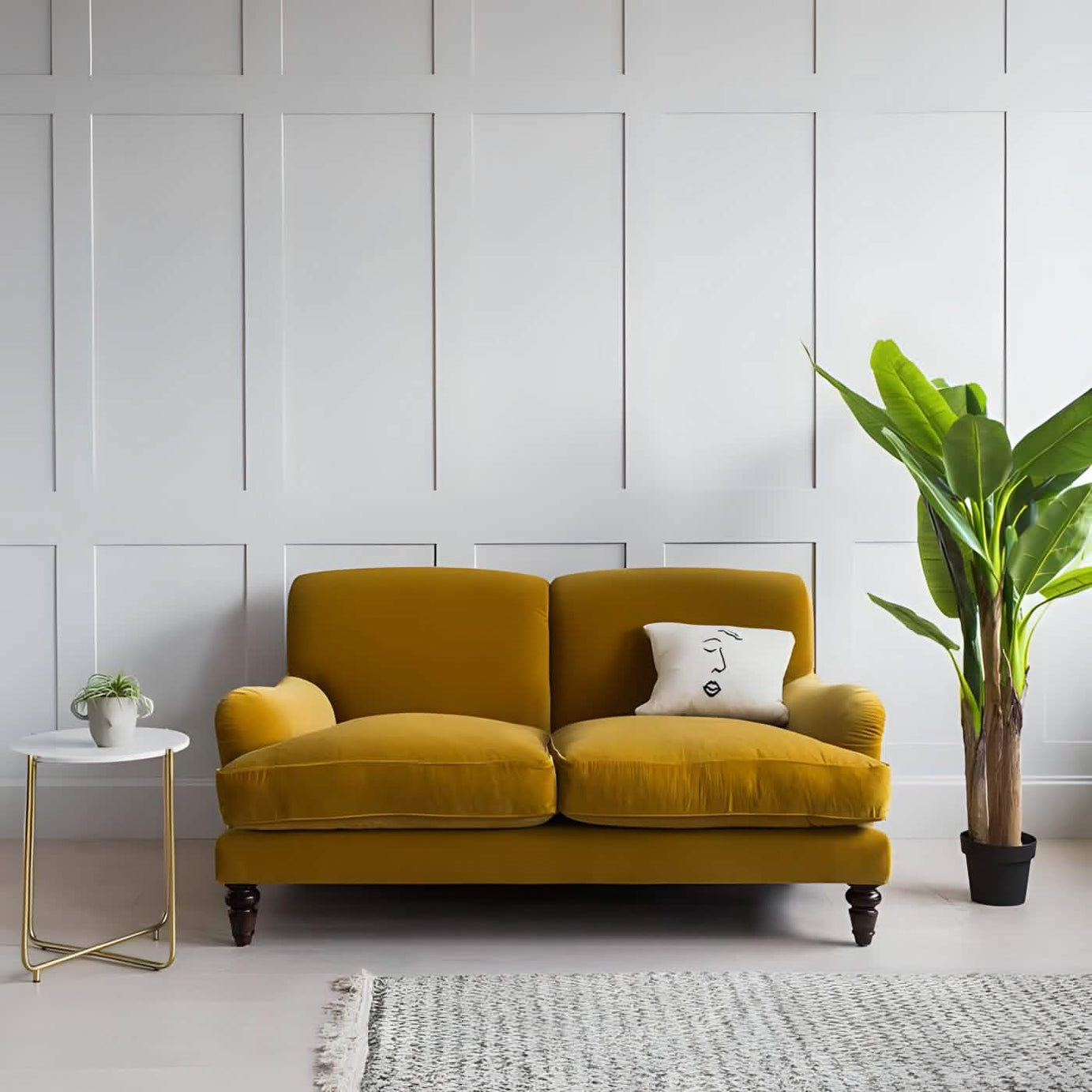 Beech wood sofa - KET25