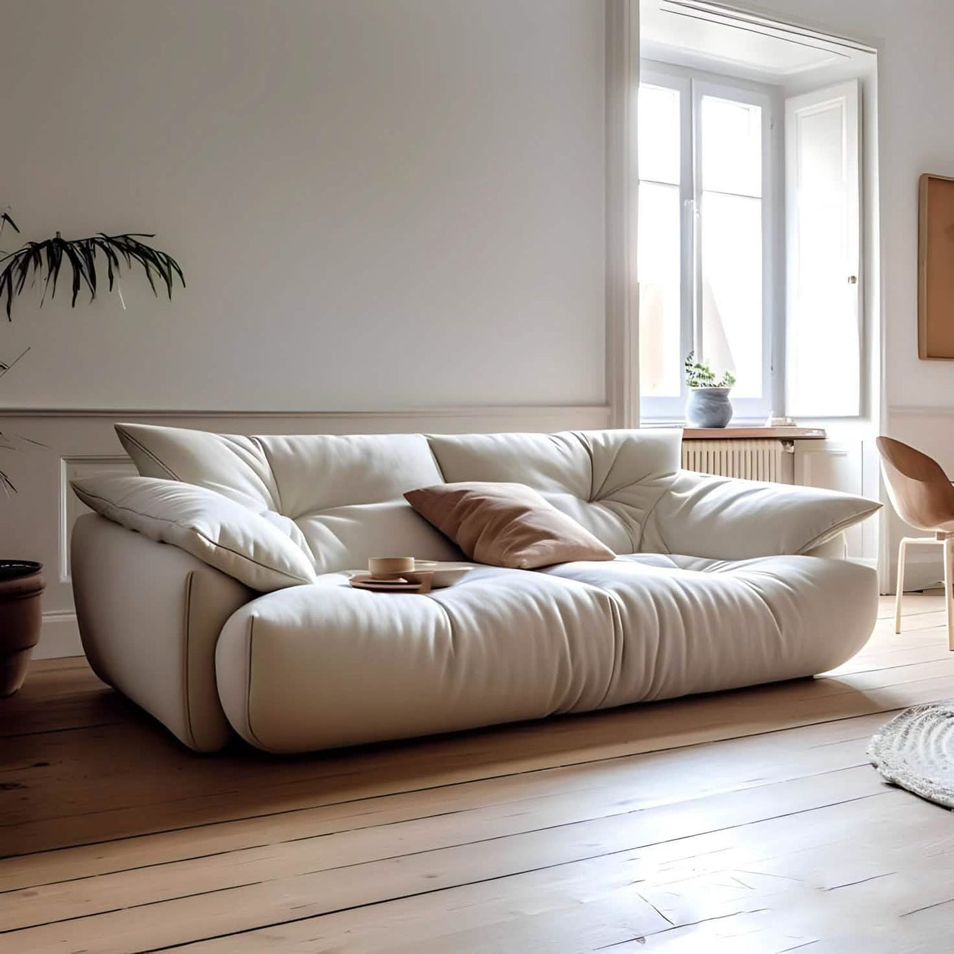 Beech wood sofa - IST19