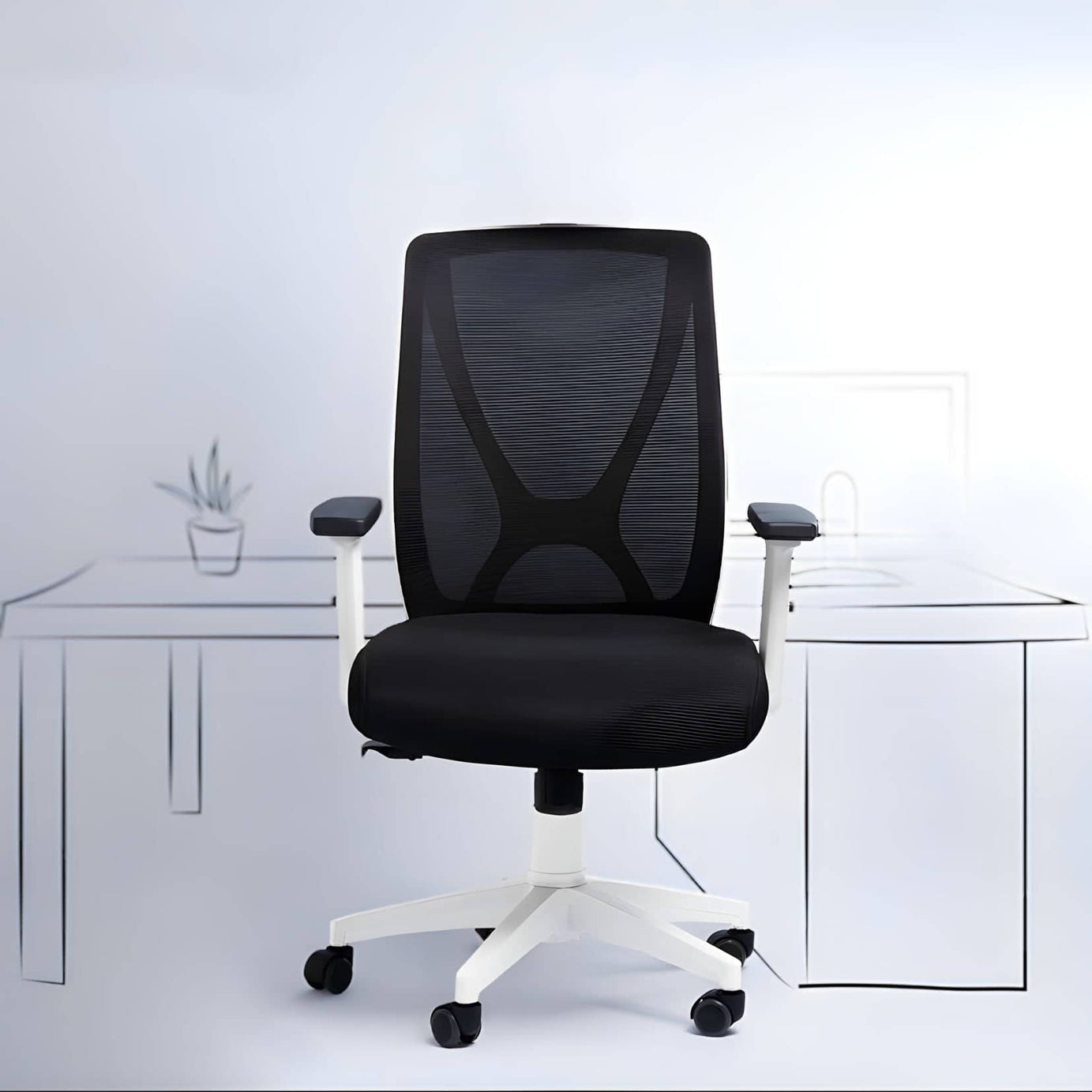 Metal Office Chair - ARO4