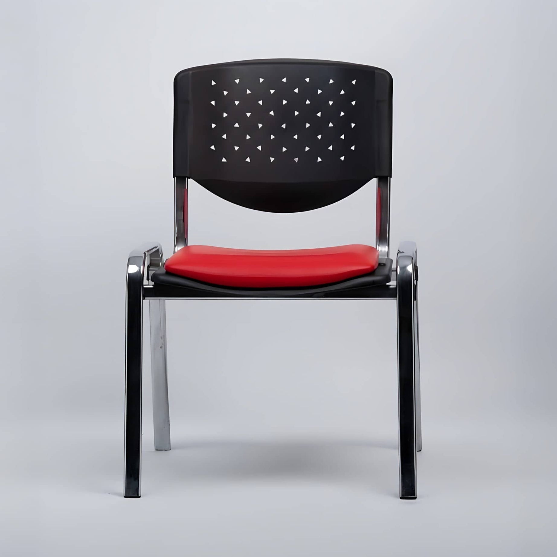 Metal and leather chair - ARO36