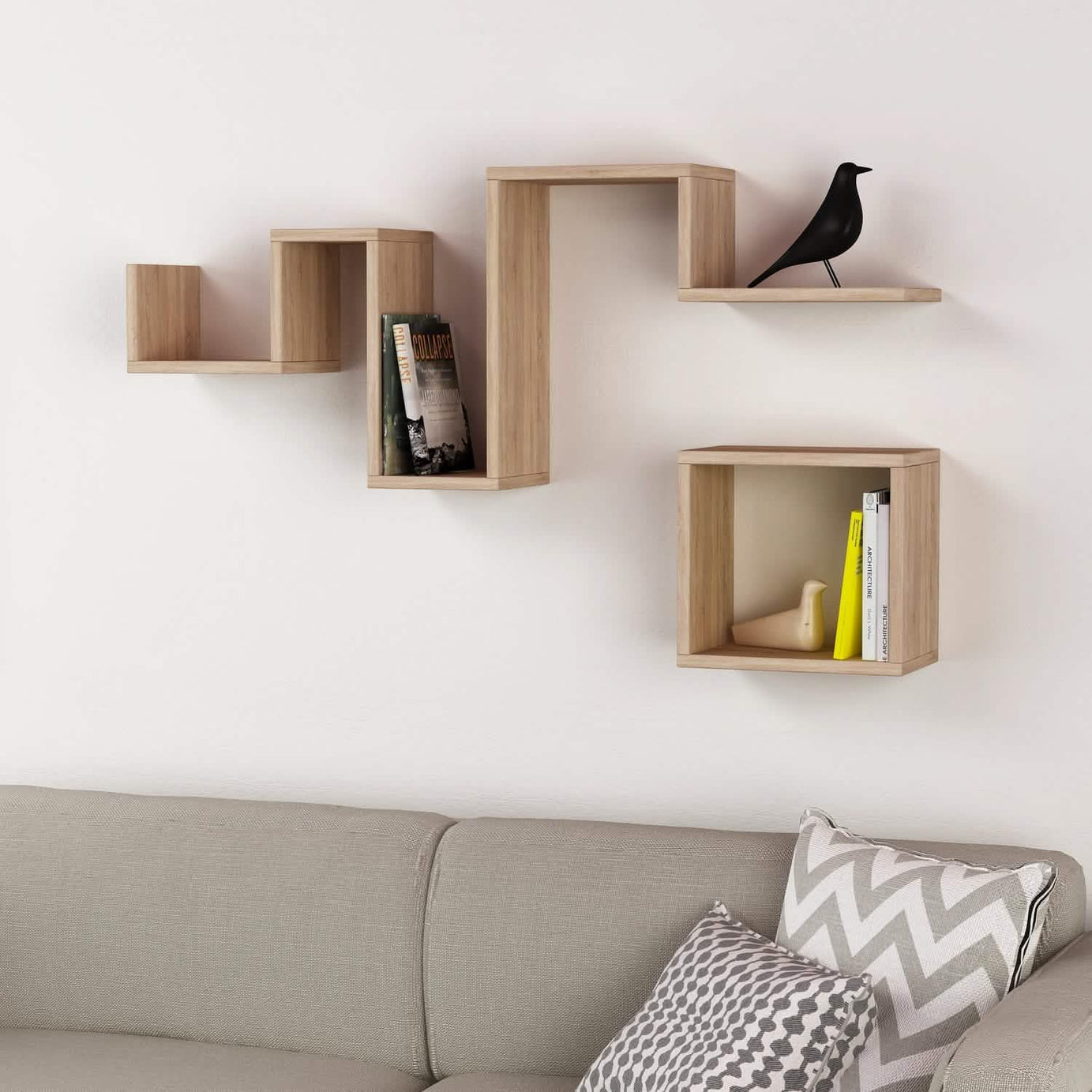 MDF Shelving Unit - NOA38