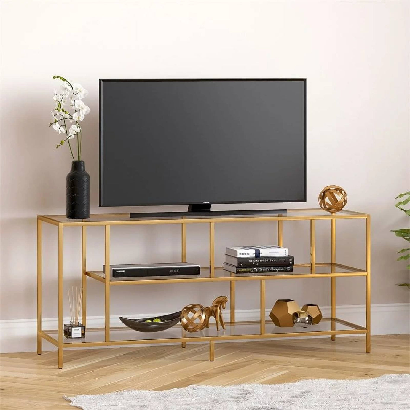 طاولة تلفاز معدنية مودرن - SKY-homznia