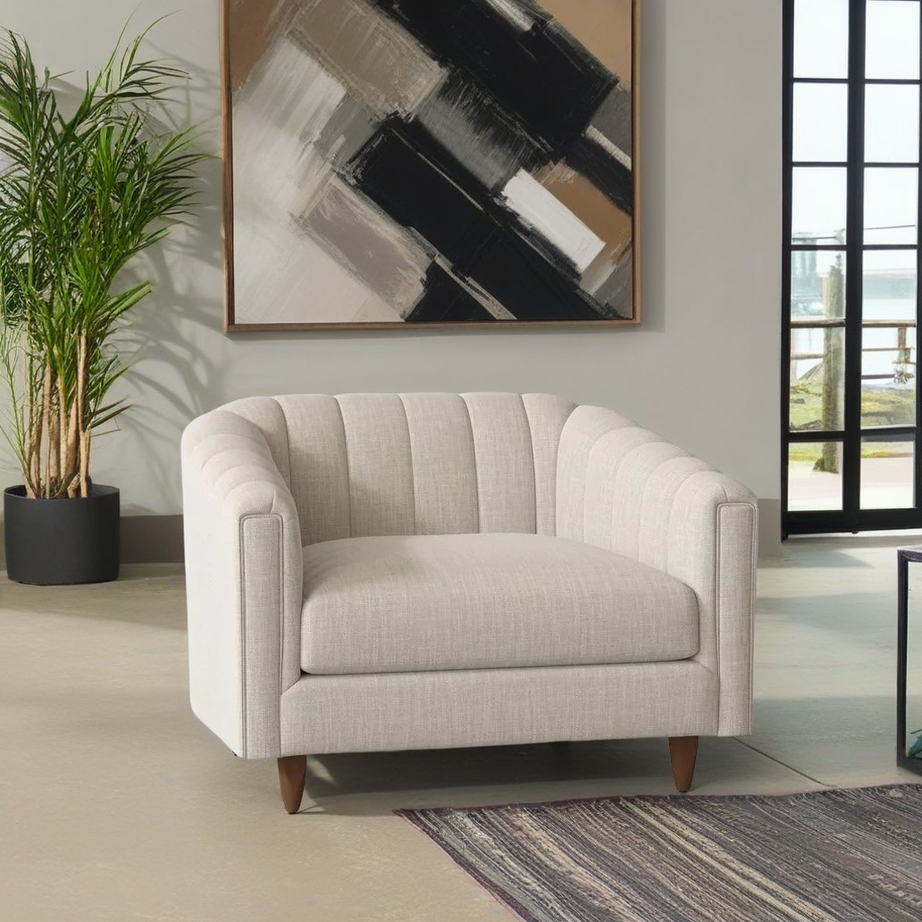 Beech Wood Armchair - BUF75