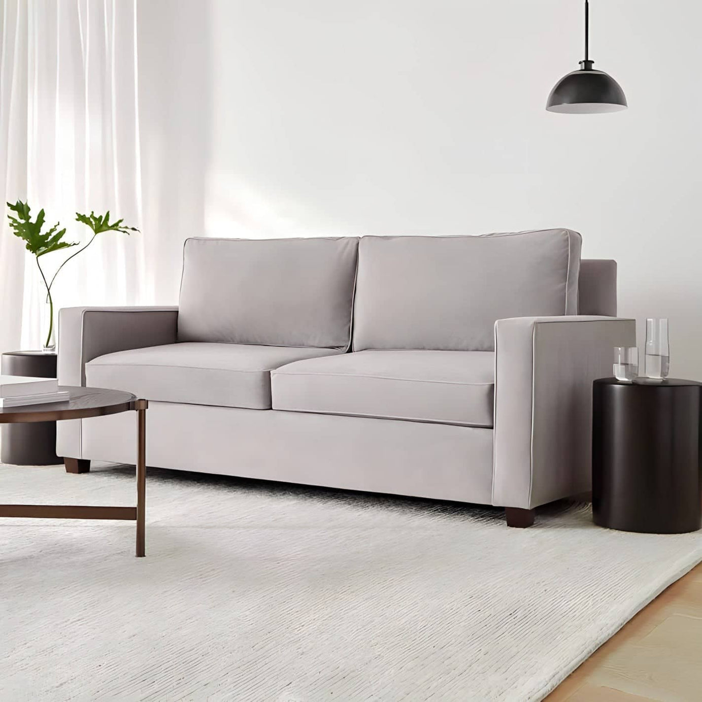 Beech wood sofa - MAS7