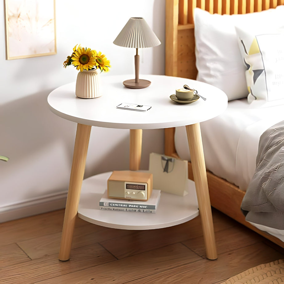 White side table - H0712