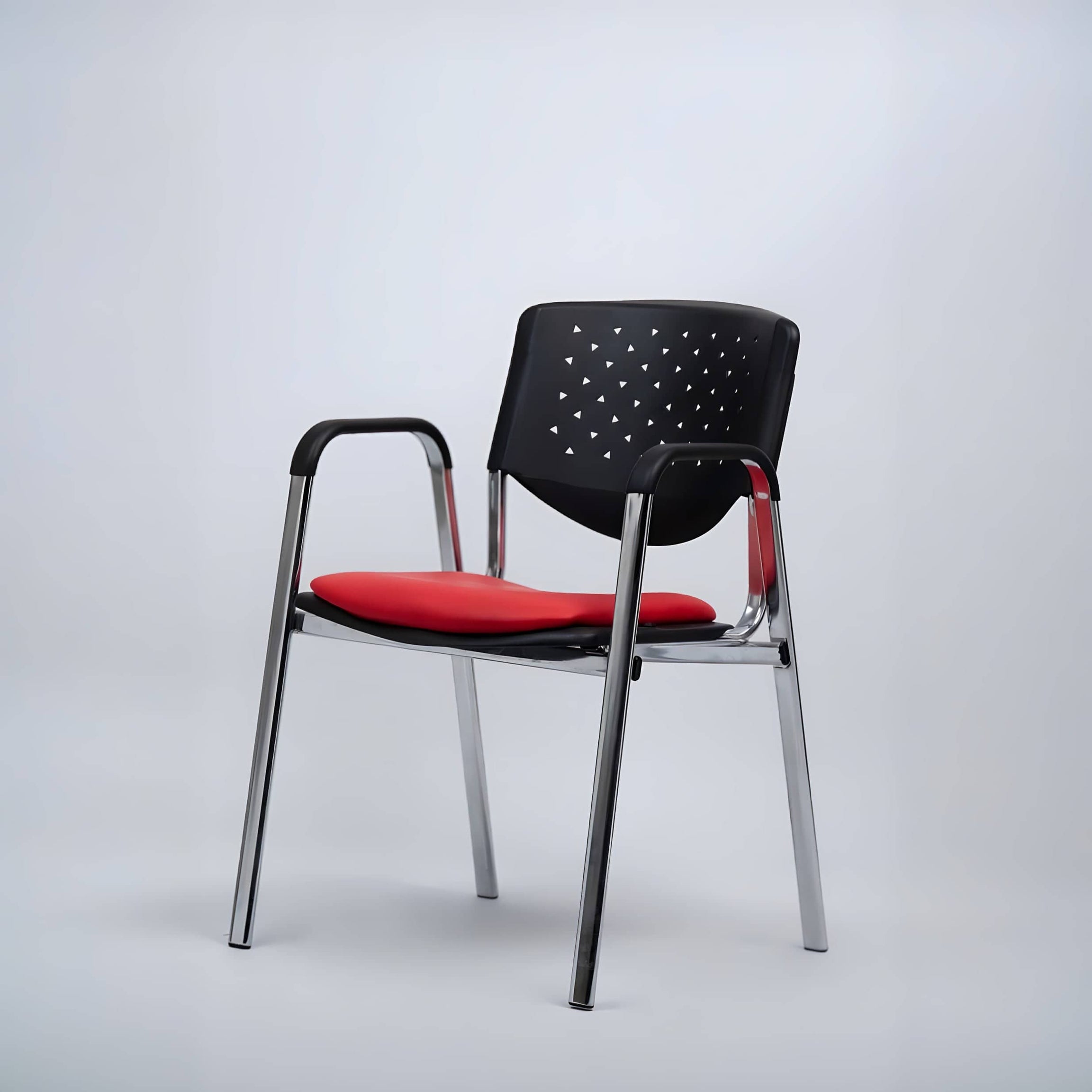 Metal and leather chair - ARO34