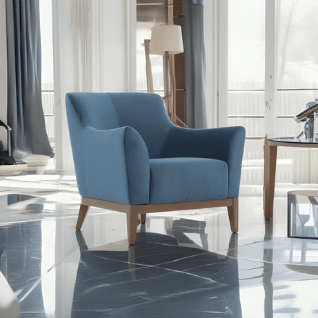 Beech wood armchair - BUF76