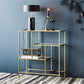 Metal and Glass Shelving Unit - RON25
