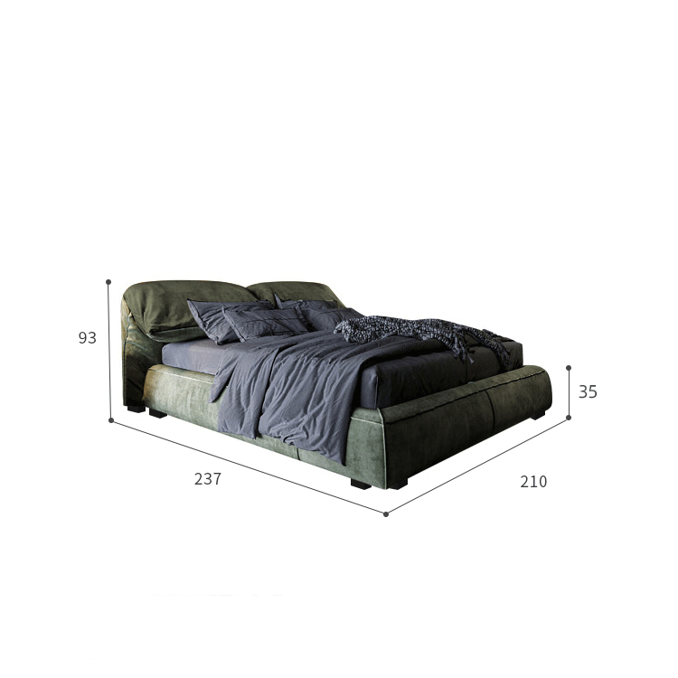 سرير بتصميم عتيق - GROS-homznia