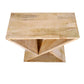 طاولة جانبية خشبية بتصميم مبتكر - ROD108-homznia