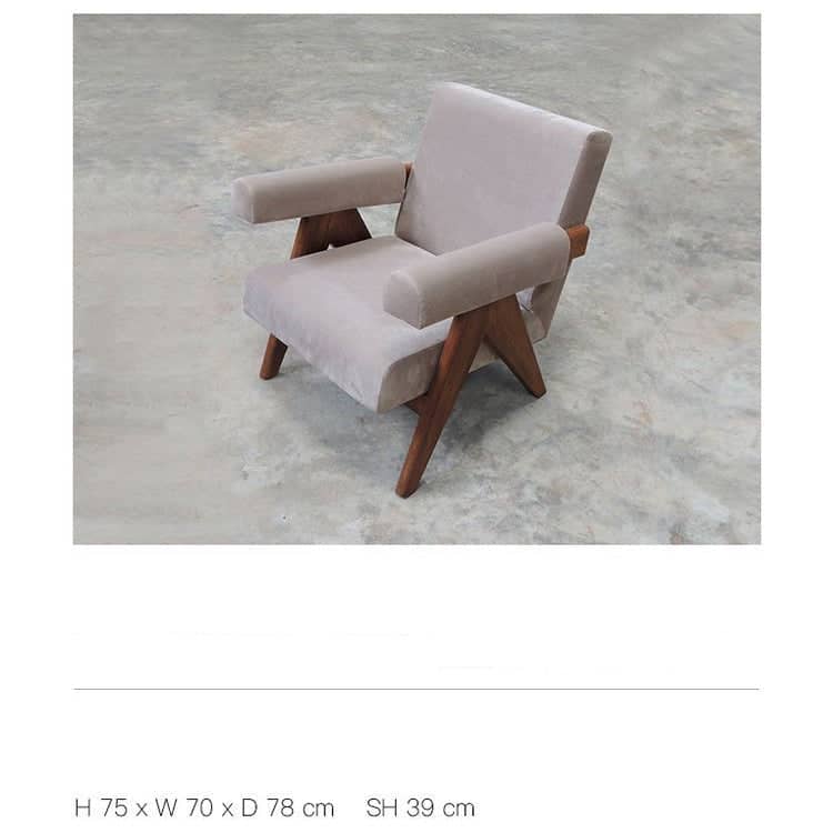 كرسي خشبي بتصميم عصري - SAGE-homznia