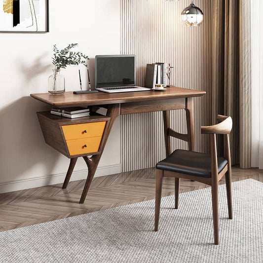 Luxury wooden desk - CLASSY