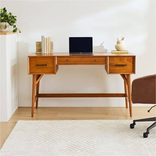 Minimalist Wooden Desk - CLASSY