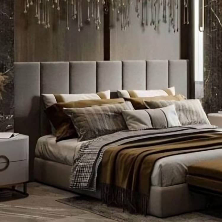 سرير بتصميم مينامليست - REK5-homznia