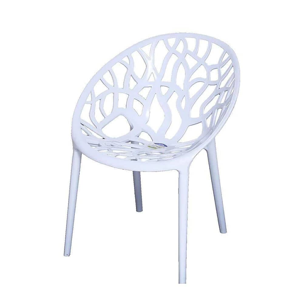 كرسي بلاستيك مزخرف - MAK61-homznia