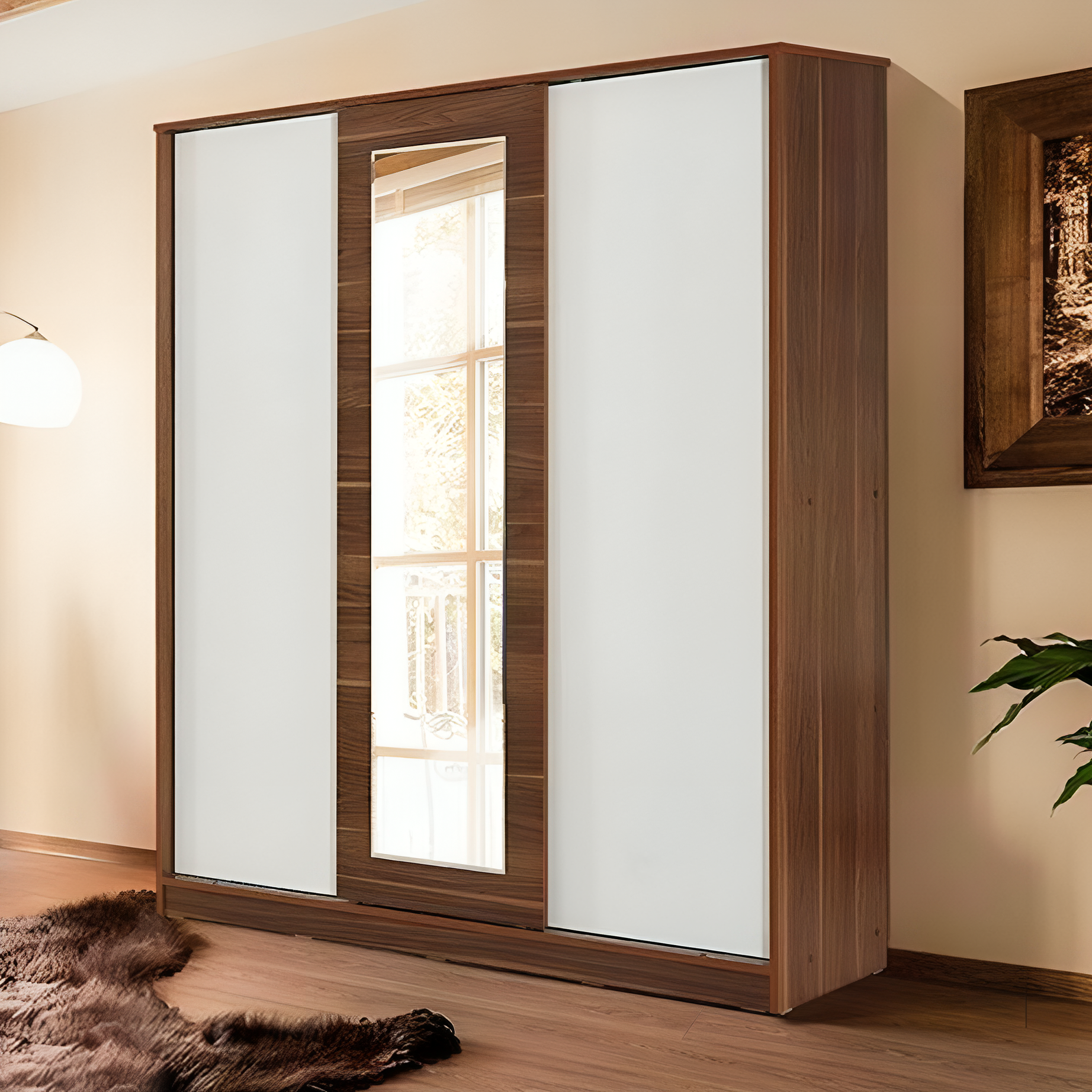 دولاب ملابس خشبي أنيق - CLG134-homznia