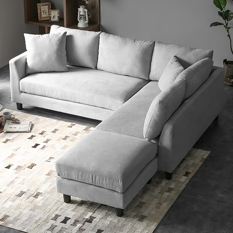 كنب زاوية مع بوف بتصميم عصري - STB116-homznia