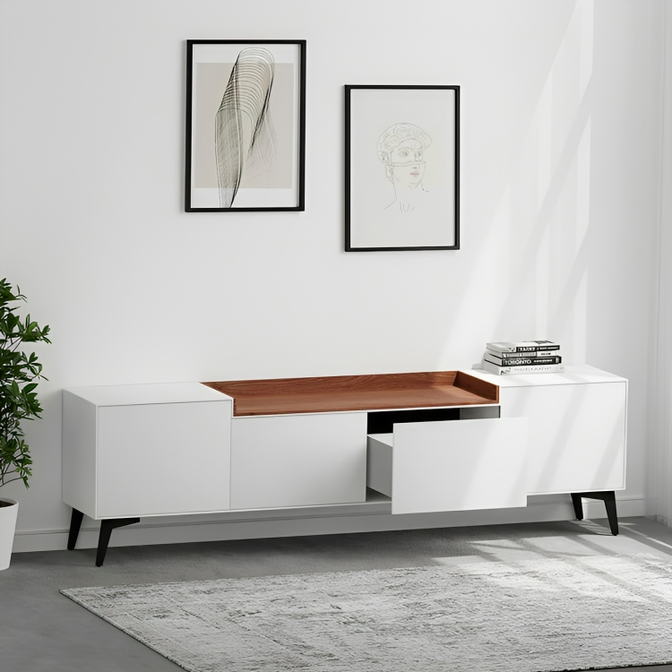 طاولة تلفاز بتصميم بسيط - FUR17-homznia