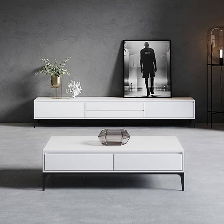 طاولة تلفاز حديثة - MODULUXE-homznia