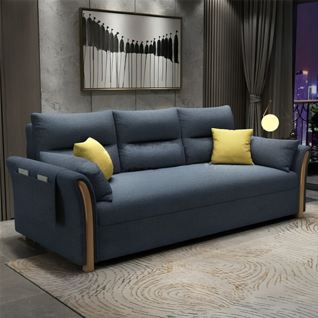 كنبة ثنائية بأرجل خشبية - STB133-homznia
