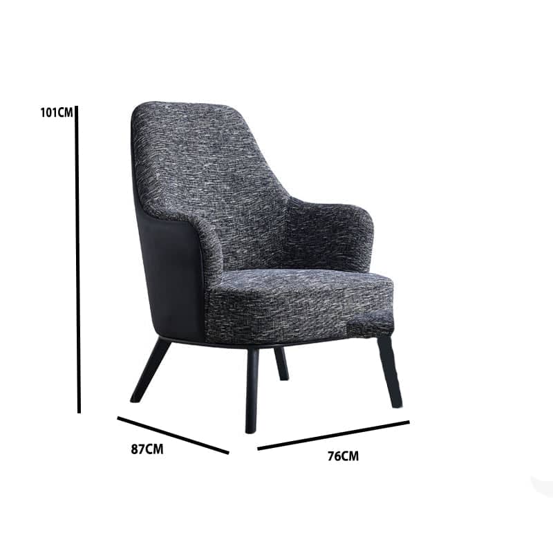 كرسي قماش بتصميم حديث - SAGE-homznia