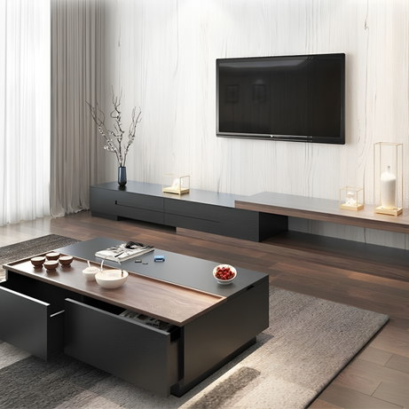 طقم طاولات بتصميم حديث - FUR18-homznia