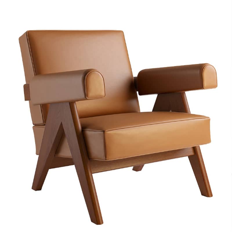 Wooden chair store with armrest price