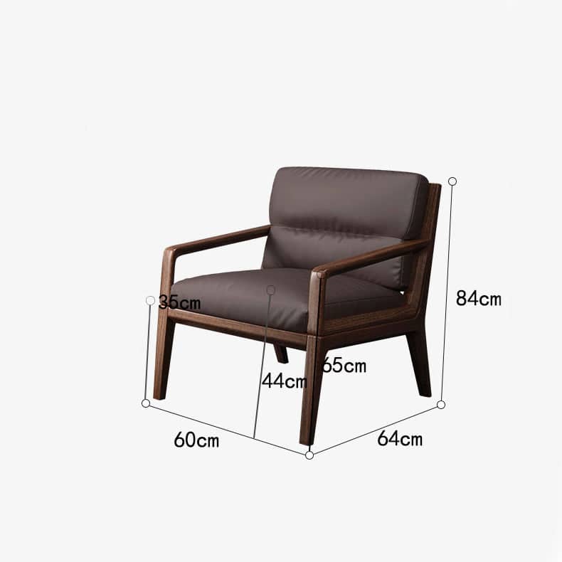 كرسي منفرد خشبي  - BAYTK-homznia