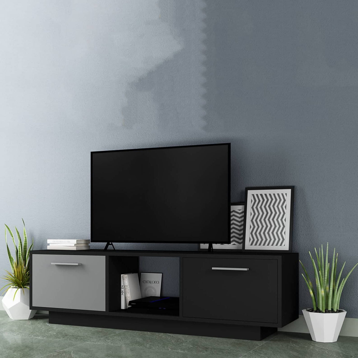طاولة تلفاز خشبية حديثة - CLG249-homznia