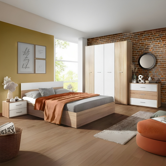 غرفة نوم رئيسية بتصميم مودرن - COD9-homznia