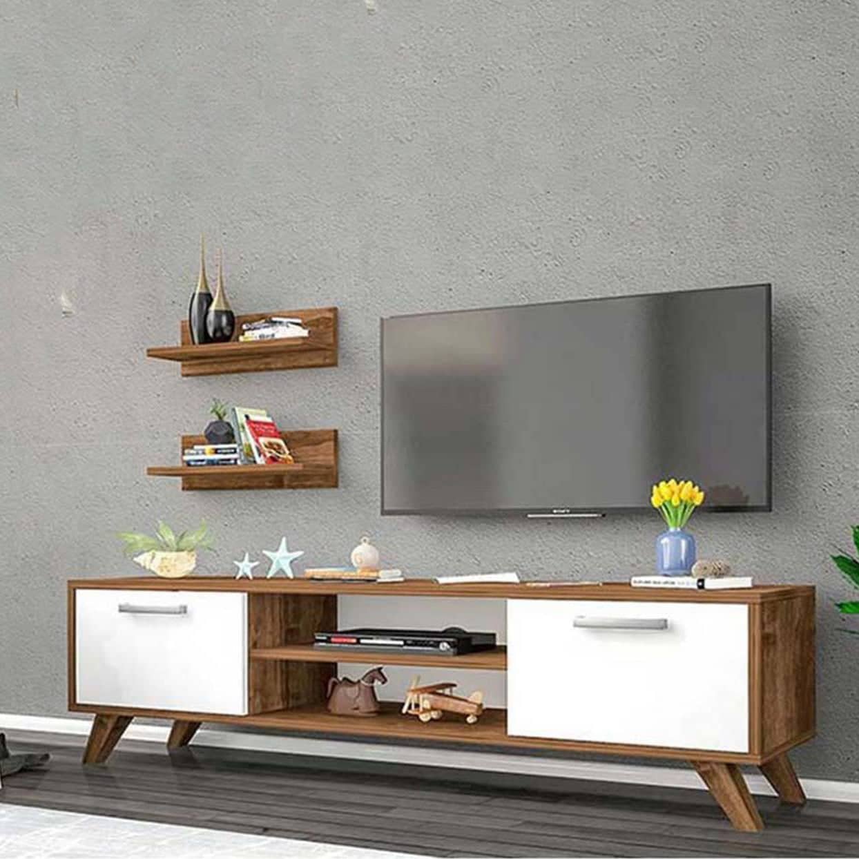 طاولة تلفاز خشبية - CLG201-homznia