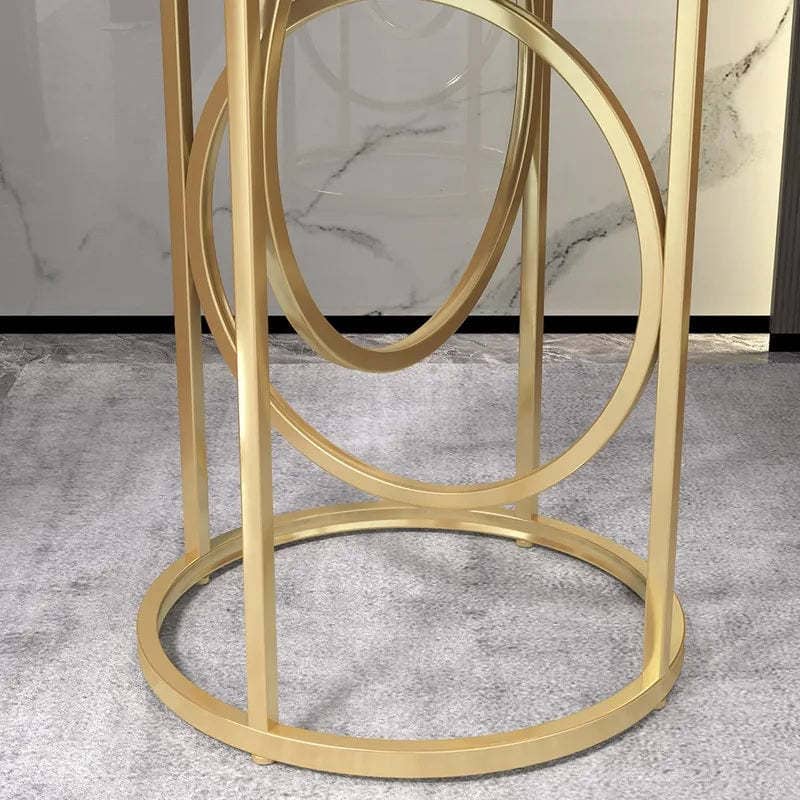 طاولة جانبية بتصميم دائري حديث - CH397-homznia