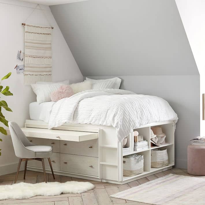 سرير بوحدات تخزين - SERA-homznia