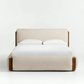 سرير خشبي بتصميم فاخر - ZAN19-homznia